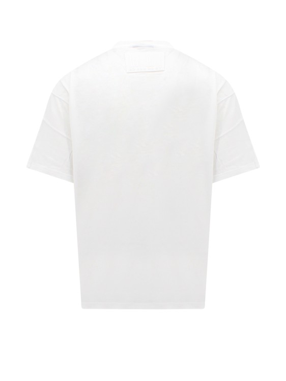Shop Vtmnts Cotton T-shirt With Iconic Frontal Barcode In White