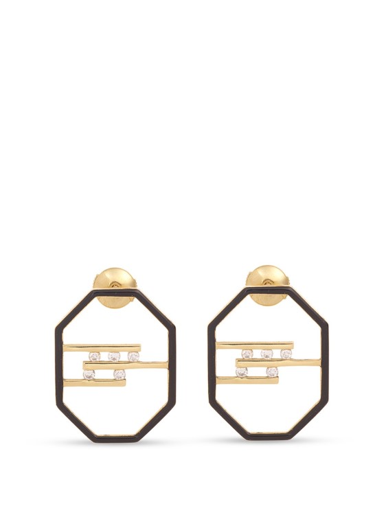 Mysteryjoy Mysterious Earrings Yellow Gold In Not Applicable