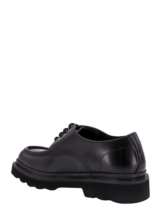 Shop Dolce & Gabbana Leather Lace-up Shoe In Black