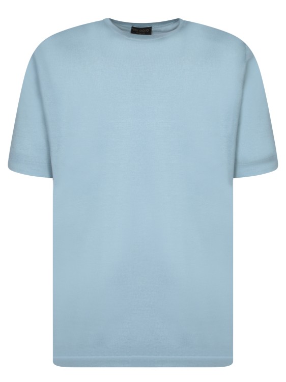 Shop Dell'oglio Short Sleeves T-shirt In Blue
