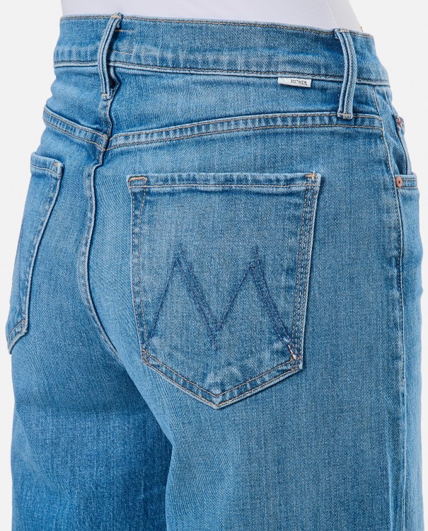 Shop Mother The Undercover Denim Pants In Blue