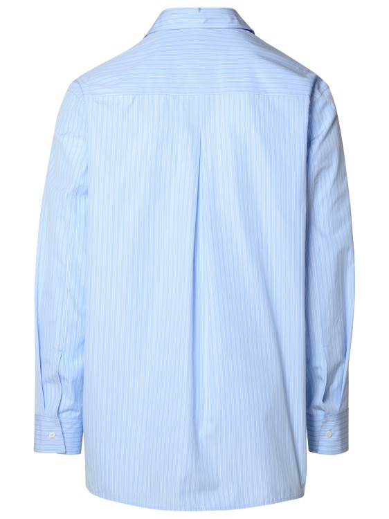 Shop Jil Sander Light Blue Cotton Shirt