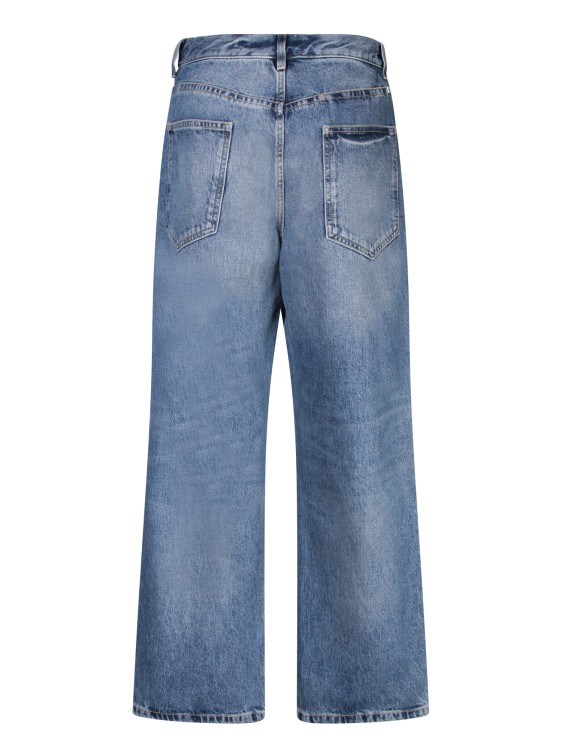 Shop Givenchy Cotton Jeans In Blue