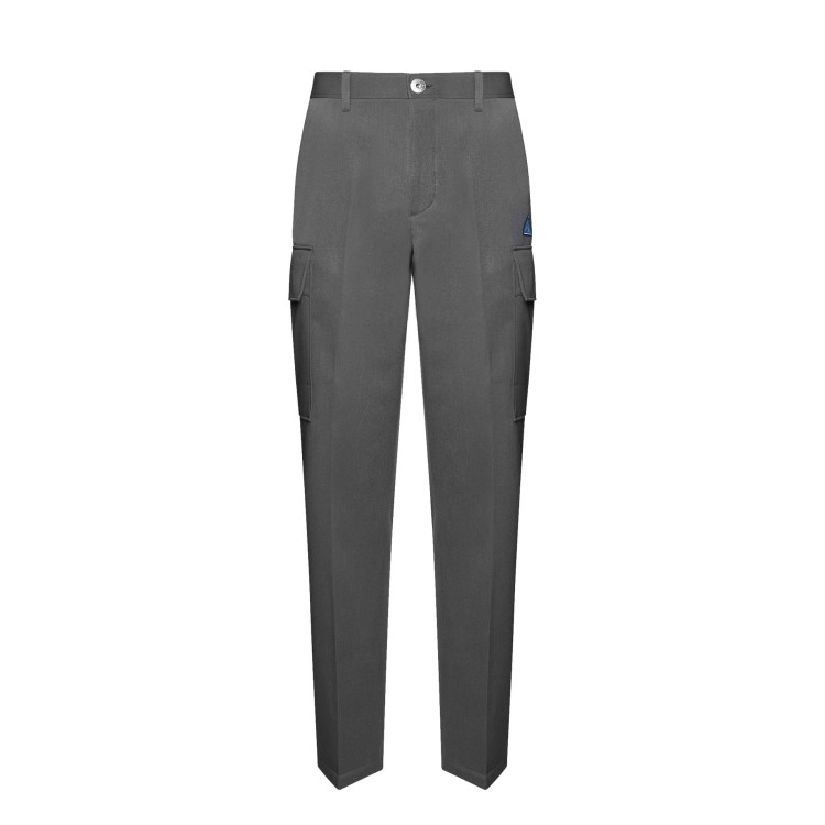 Shop Lanvin Grey Cargo Pants