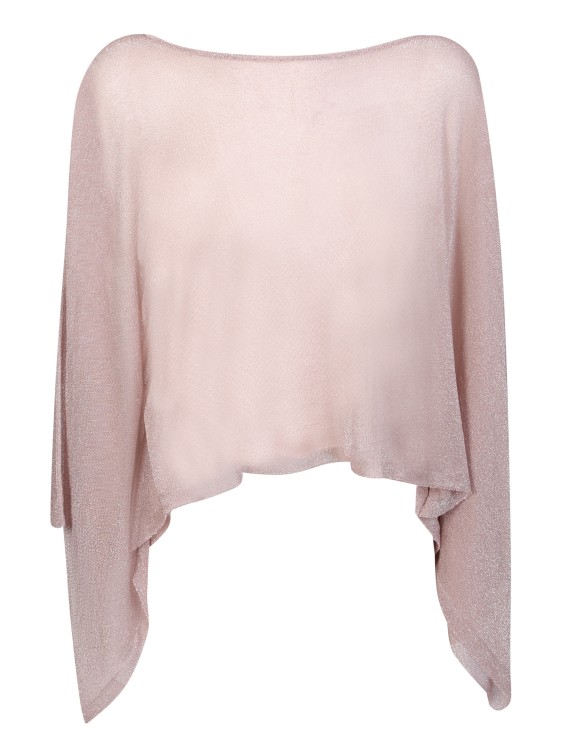 Fabiana Filippi Pink Draped Over Fit Top