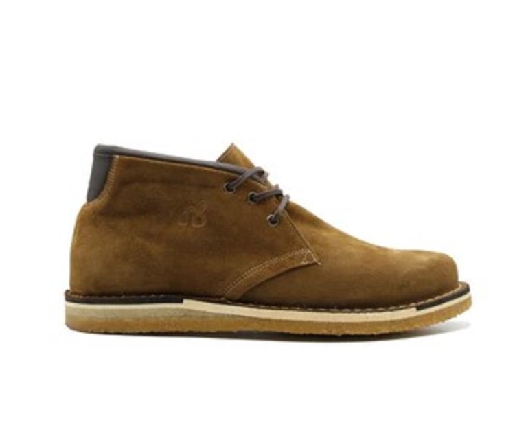 Iza Boa Soft Suede Shoes With Innovative Lacing System In Brown
