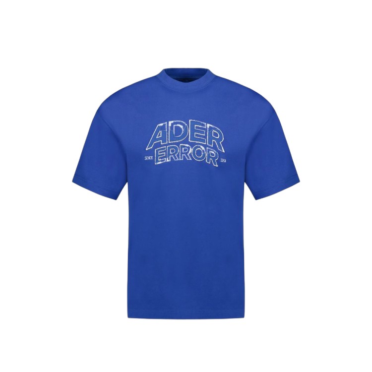 Shop Ader Error T-shirt - Cotton - Blue