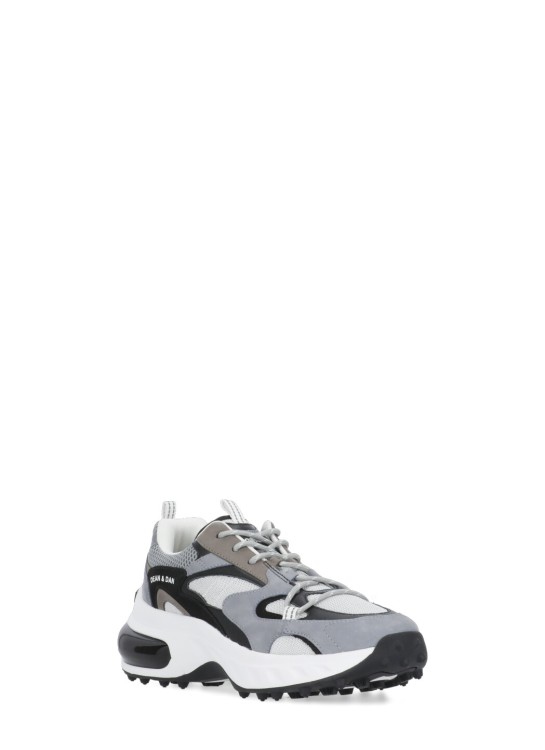 Shop Dsquared2 Bubble Sneakers In Grey