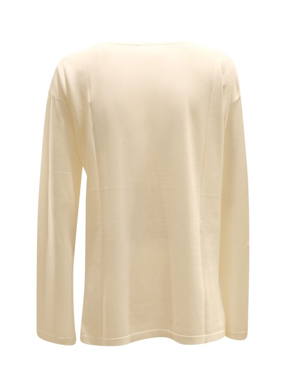 Shop P.a.r.o.s.h White Viscose Roux24 Sweater In Neutrals