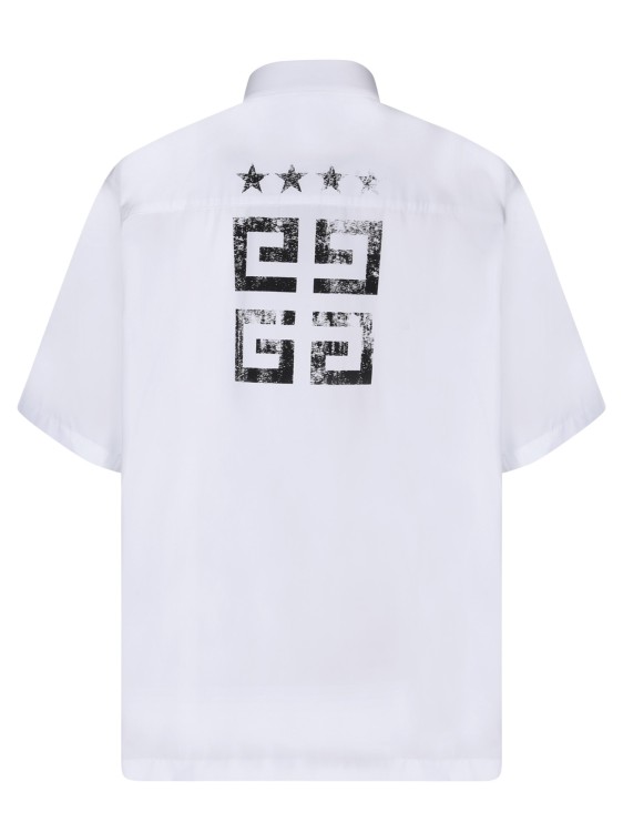 Shop Givenchy Cotton Shirts In White