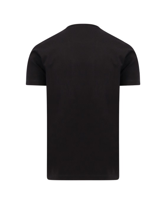 Shop Dsquared2 Cotton T-shirt With Icon Blur Print In Black