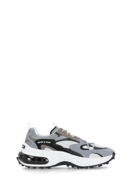 Shop Dsquared2 Bubble Sneakers In Grey