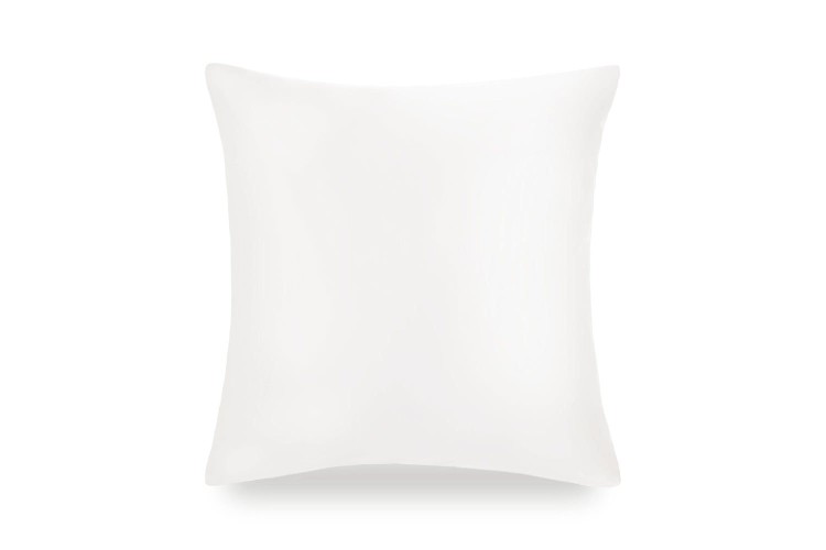 Mayfairsilk Brilliant White Finest Silk Cushion Cover Square
