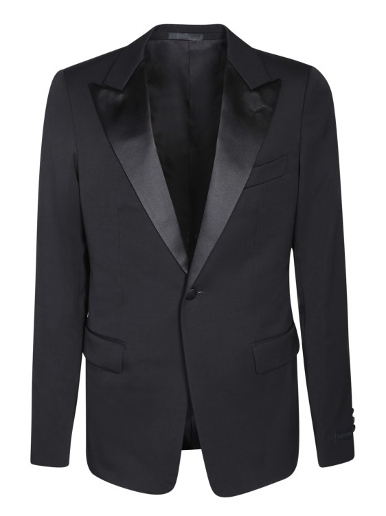 Lanvin Black Single-breasted Blazers In Black