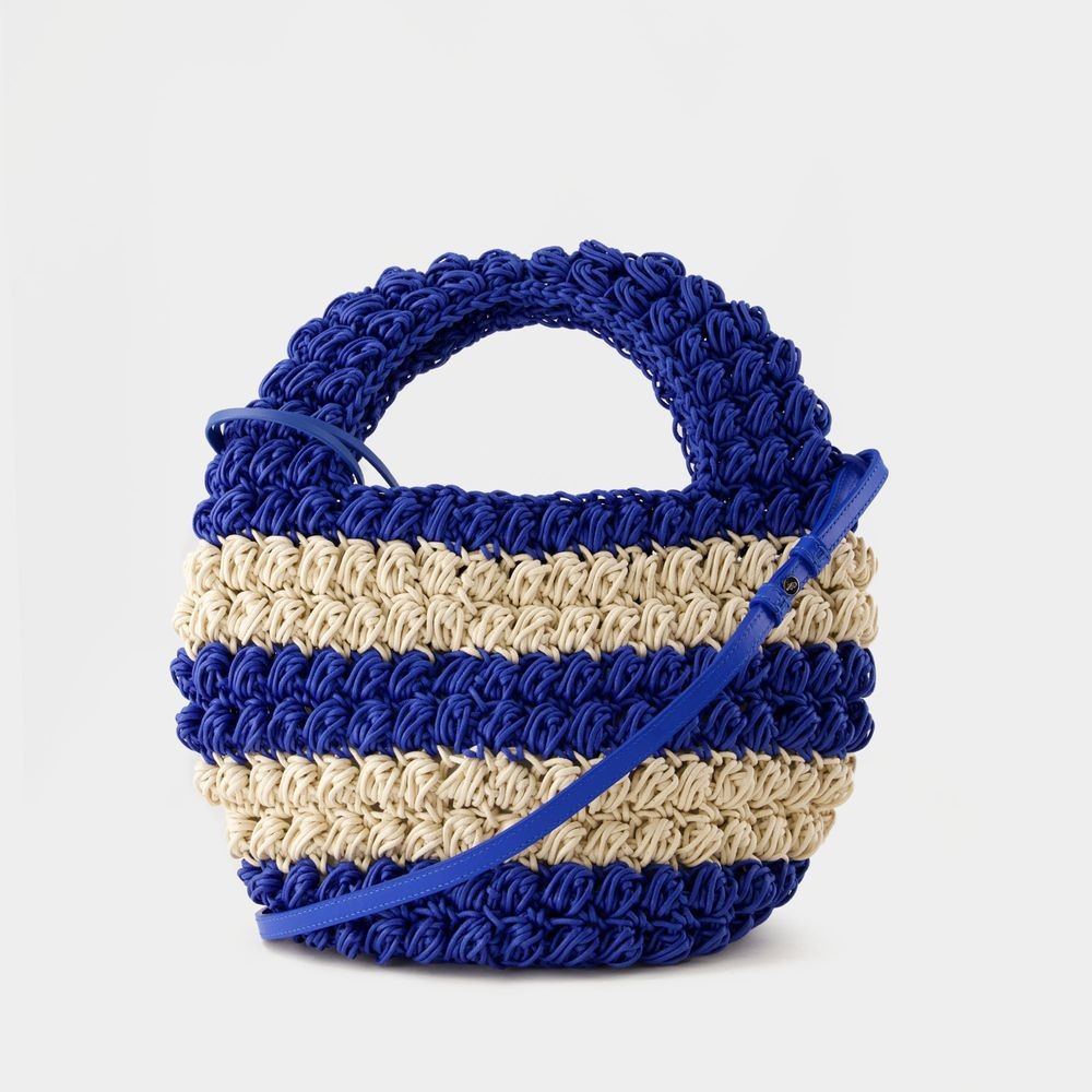Jw Anderson Women's Popcorn Basket Tote Bag In Multicolor