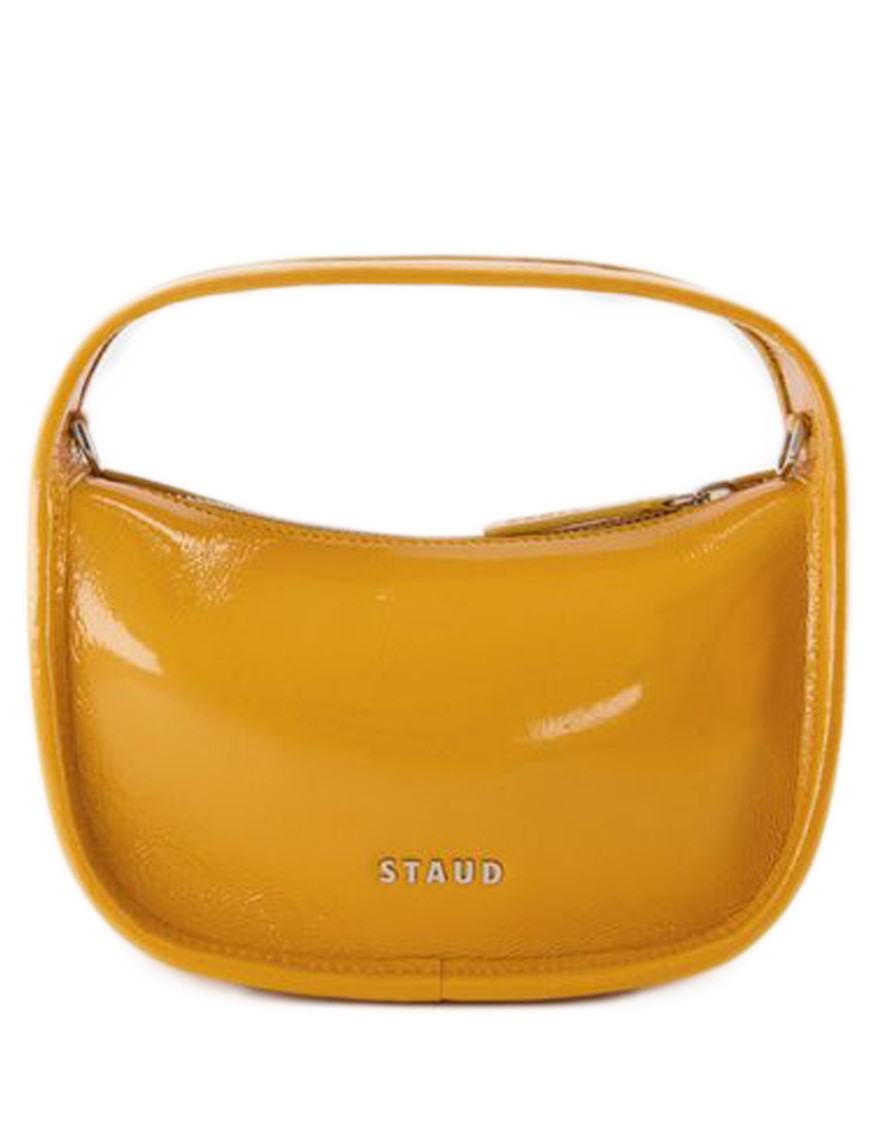 Staud Venice Convertible Bag - - Leather - Orange In Orange