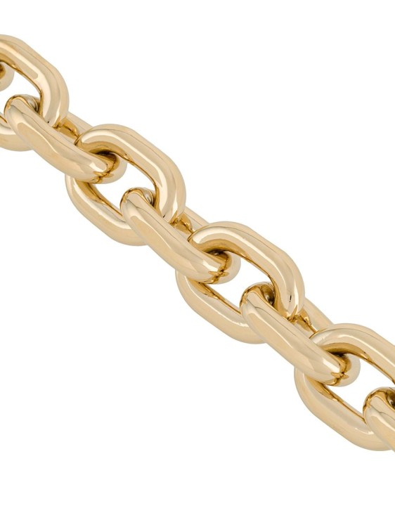 Shop Rabanne Gold Tone Link Necklace In Not Applicable