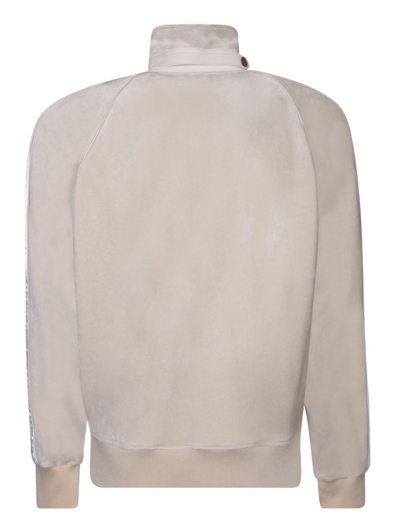 Shop Tom Ford Full-zip Sweatshirt In Neutrals