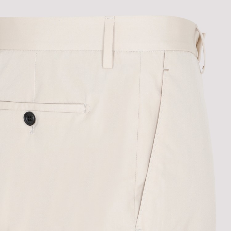 Shop Berluti Sand Beige Cotton Pants In Neutrals