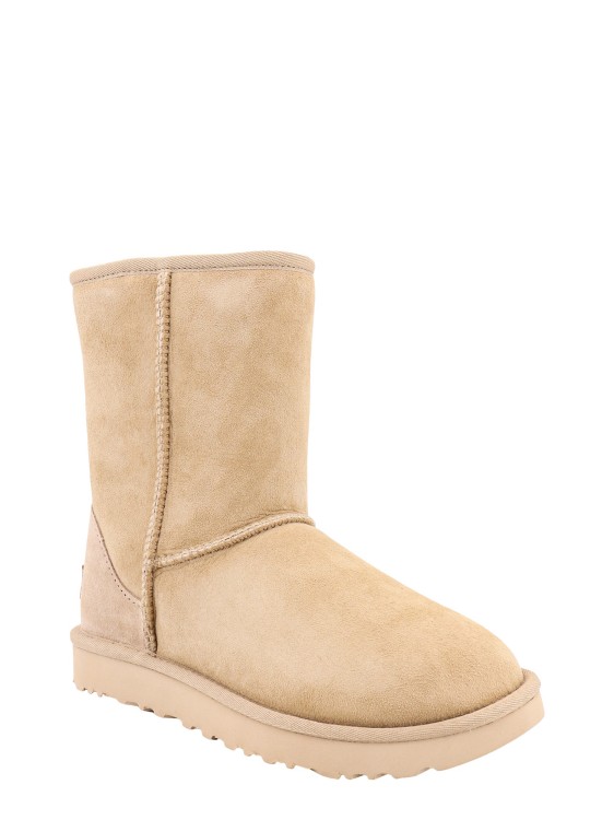 Shop Ugg Beige Suede Ankle Boots In Neutrals