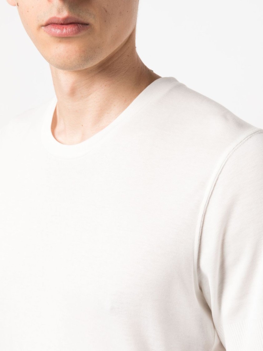 Shop Tom Ford Cotton T-shirt In White