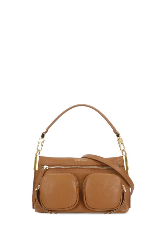 Coccinelle Hyle Hand Bag In Brown