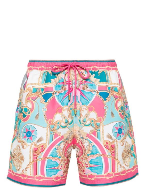 Shop Camilla Sail Away With Me Multicolor Swim Shorts