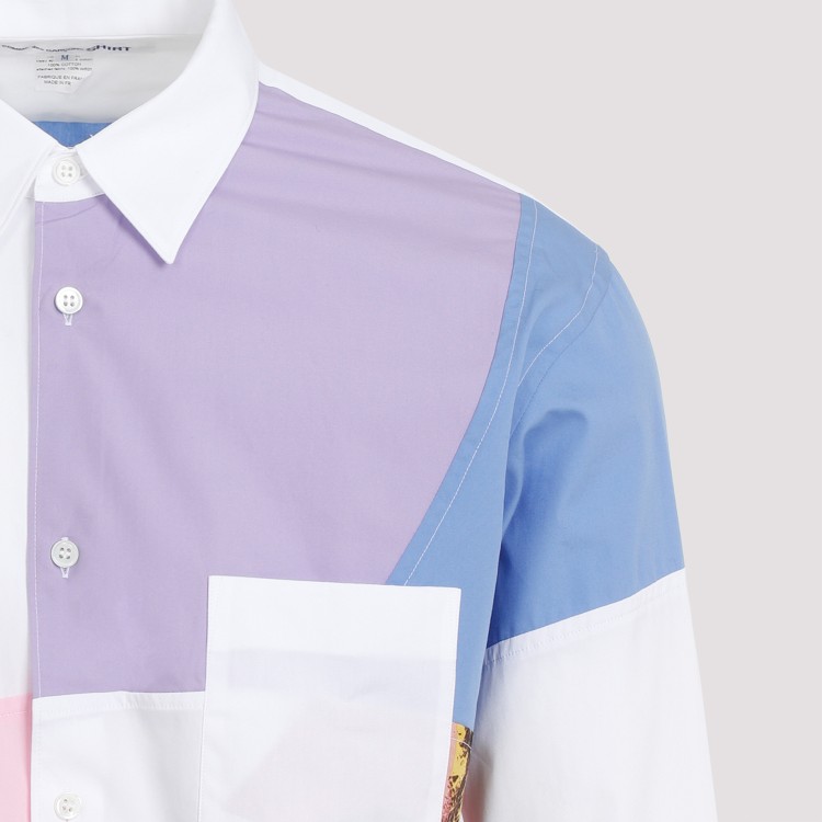 Shop Comme Des Garçons Multicolor Andy Warhol Poplin Shirt