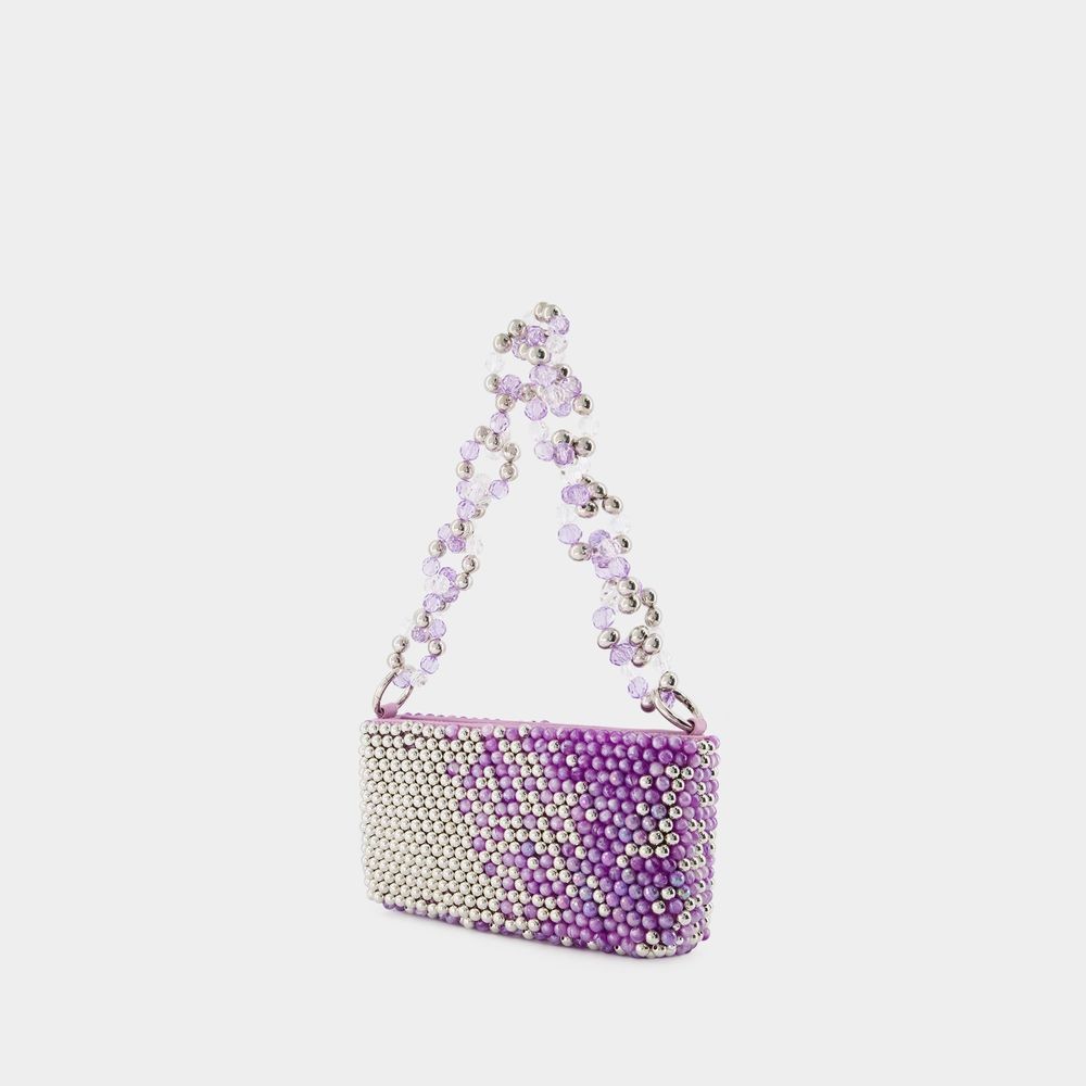 Germanier Zippered Shoulder Bag In Multicolor