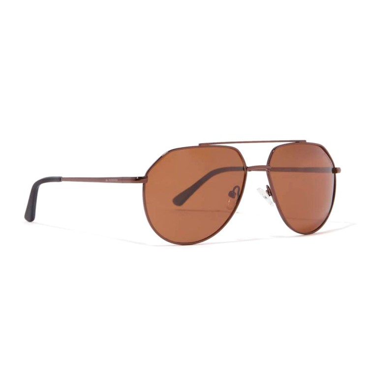 Shop Roderer Edgar Aviator Polarized Sunglasses - Brown / Brown