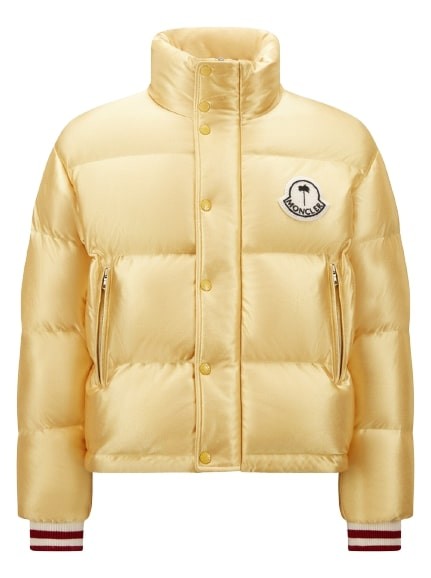 Moncler Genius 8 Moncler Palm Angels Gold Keon Down Jacket In Brown