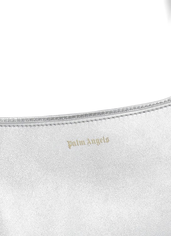 Shop Palm Angels Giorgina Shoulder Bag In White