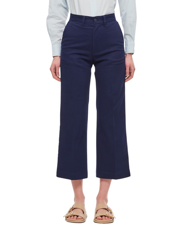 Shop Polo Ralph Lauren Chino Pants In Blue