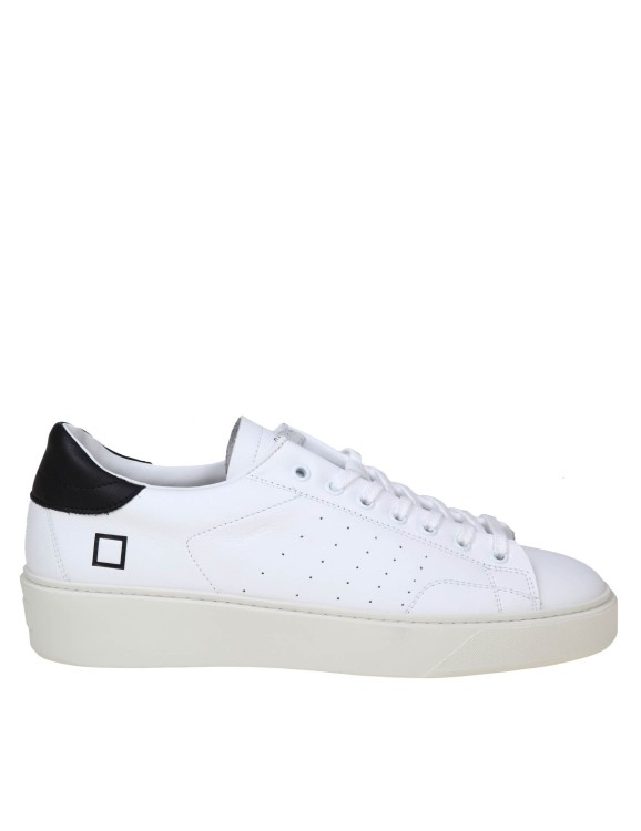 D.a.t.e. Levante Sneakers In Black/white Leather