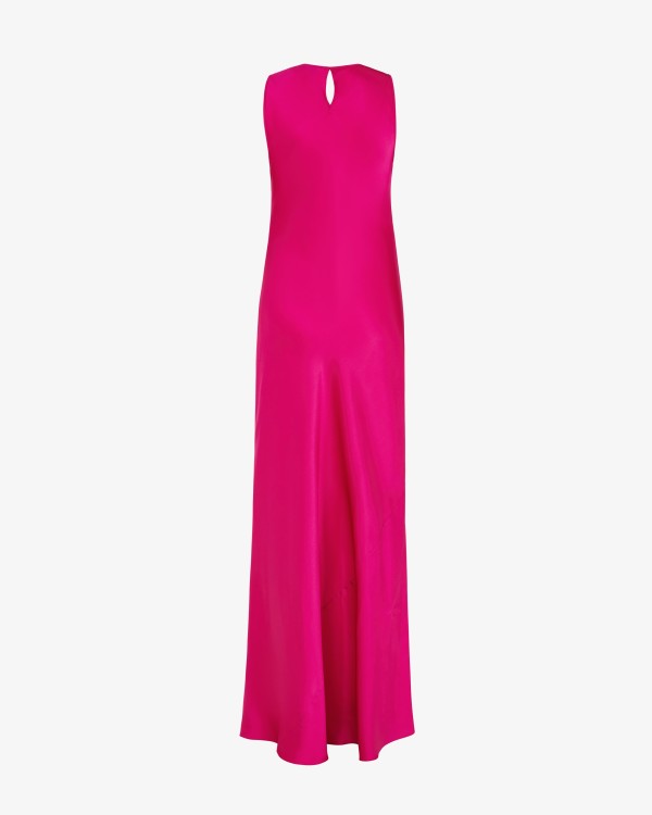 Shop Serena Bute Silk Tank Dress - Raspberry Pink