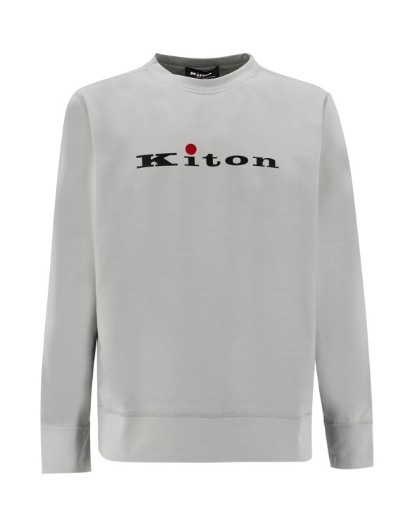 Kiton Sweatshirt In Grey