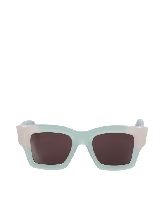Jacquemus Acetate Square Frame Sunglasses In Multicolor