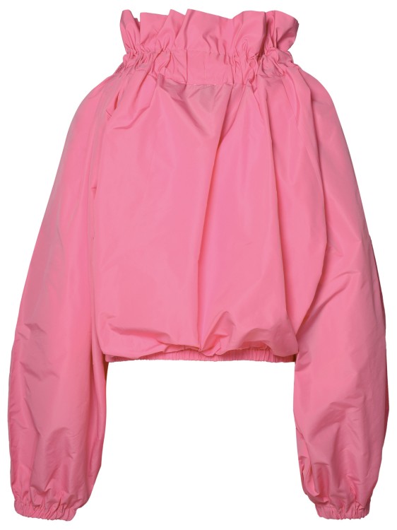 Shop Patou Pink Polyester Shirt