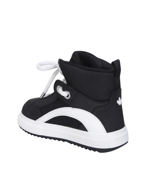 Shop Dsquared2 Black Boogie Sneakers