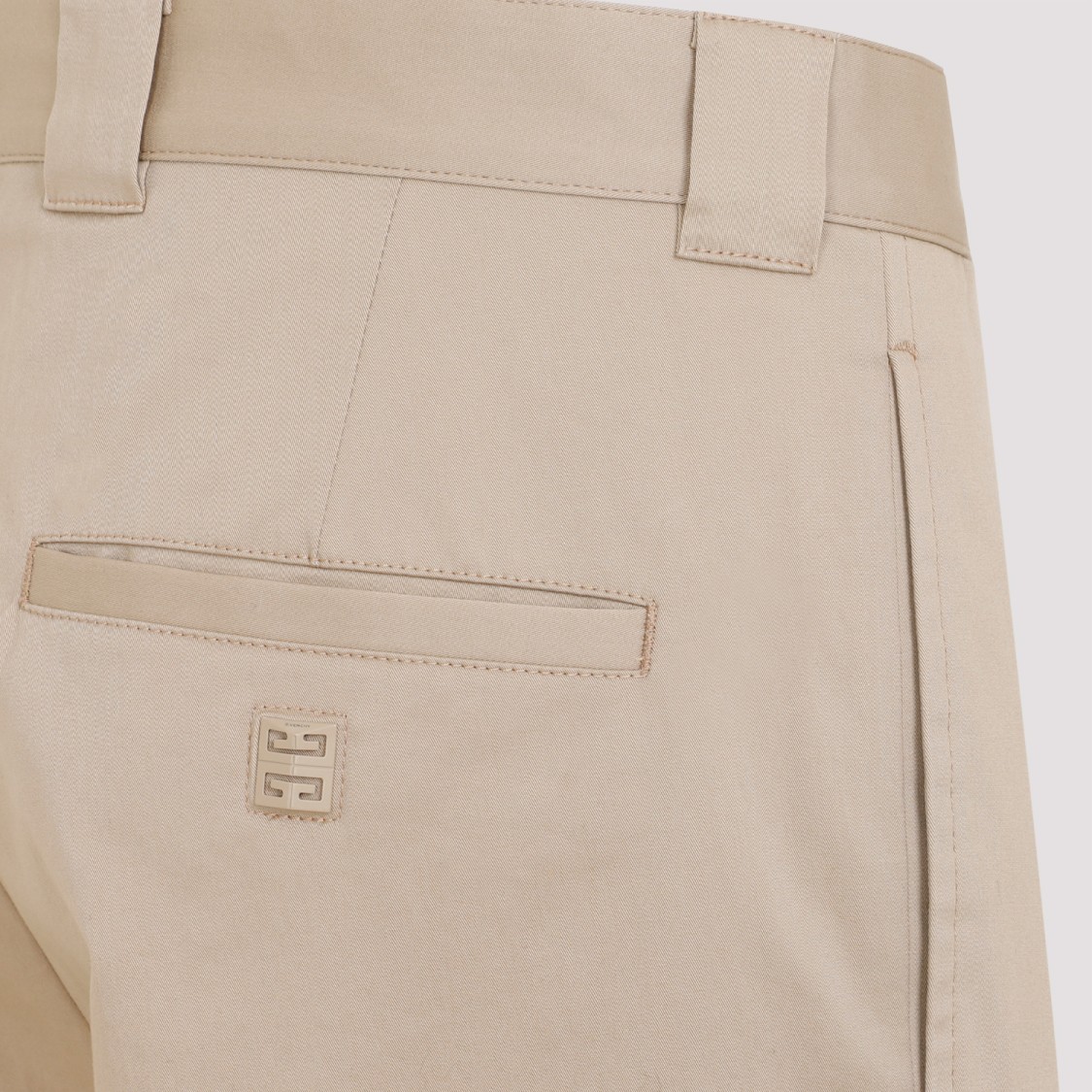 Givenchy 4g Straight Chino Pants In Neutrals