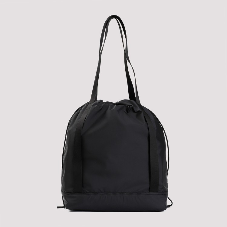 Shop Moncler Makaio Black Polyamide Tote Bag