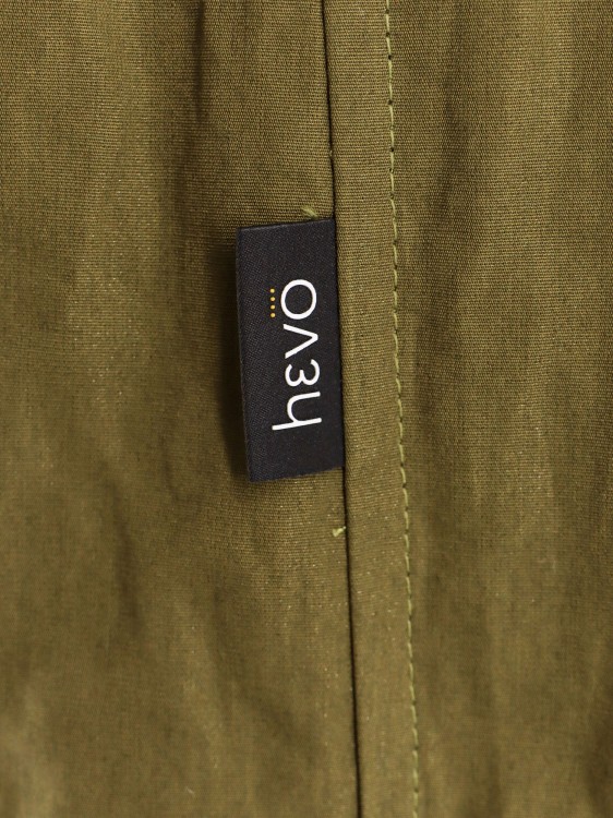 Shop Hevo Cotton And Metal Shirt In Green