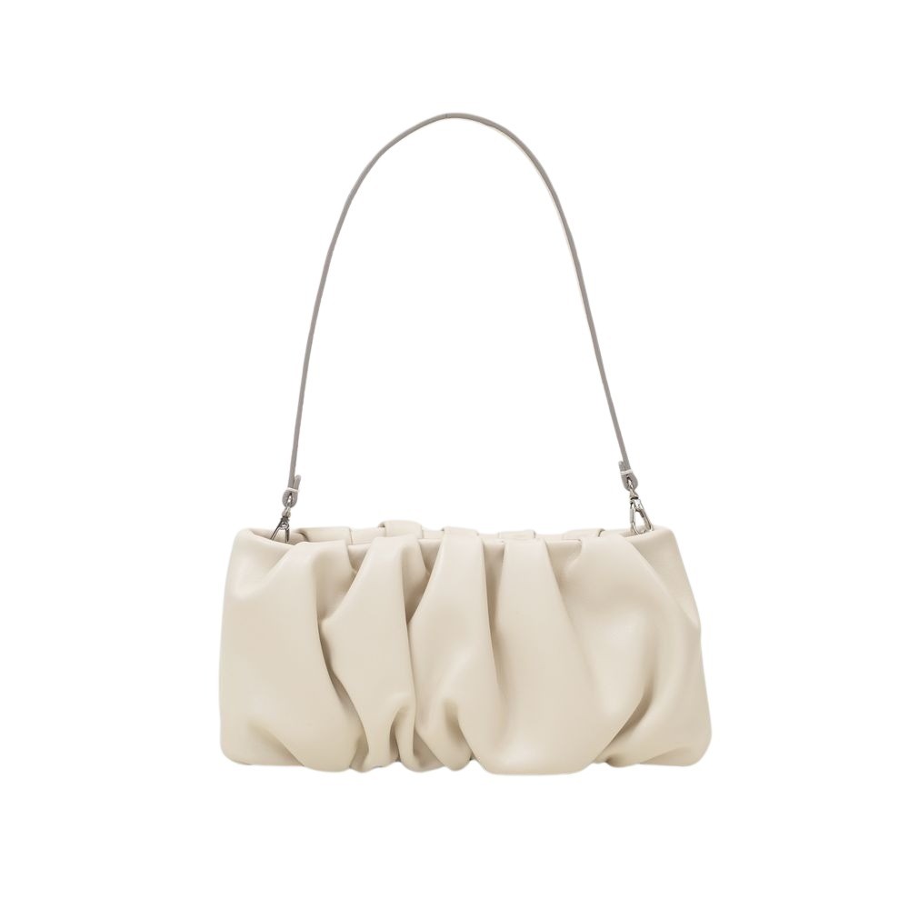 Staud Bean Convertible Hobo Bag - Cream - Leather In Neutrals