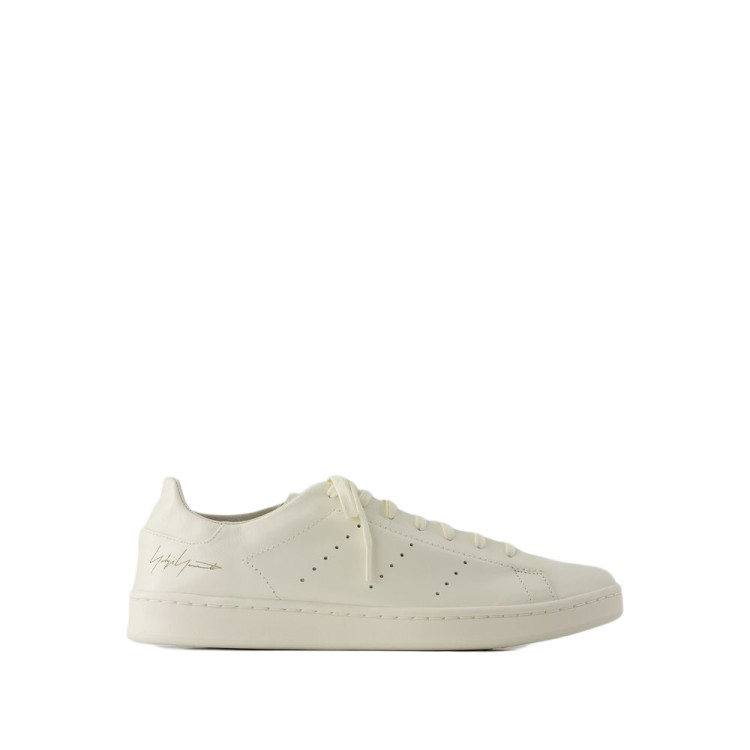 Shop Y-3 Stan Smith Sneakers - Leather - Off White In Neutrals
