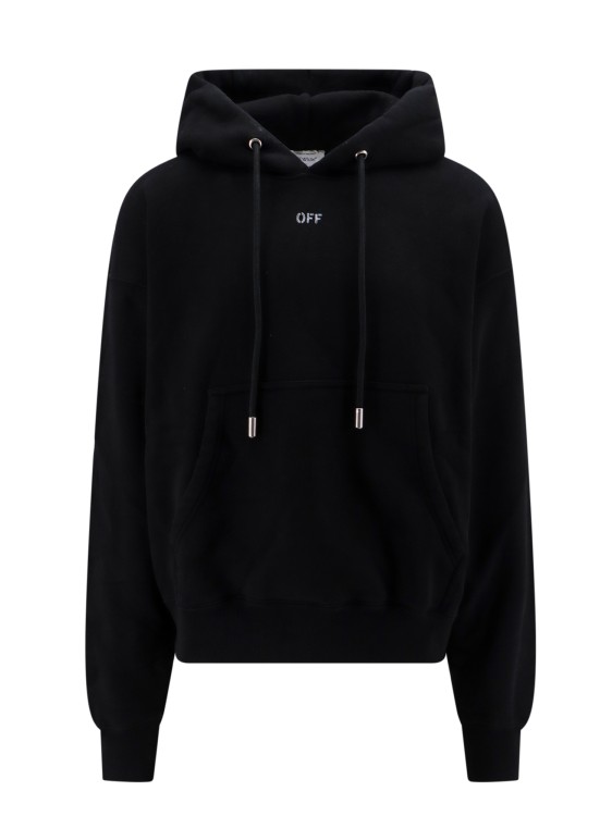 Off-white Skate Cotton Sweatshirt With Off Print In Black