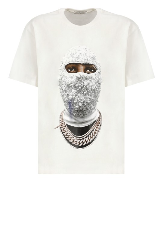 Shop Ih Nom Uh Nit Mask Future T-shirt In White