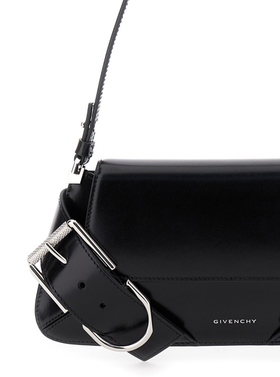 Shop Givenchy Voyou - Shoulder Flap-bag In Black