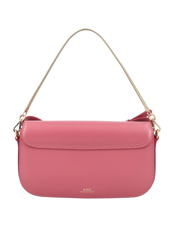 Shop Apc A.p.c. Clutch Grace With Chain In Pink