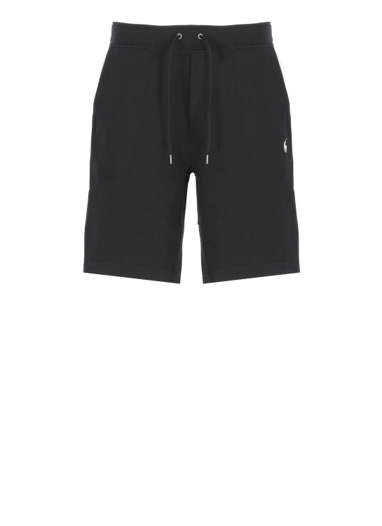 Polo Ralph Lauren Bermuda Shorts With Pony In Black