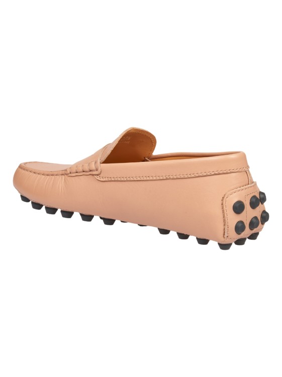 Shop Tod's Pink Rubber Loafers